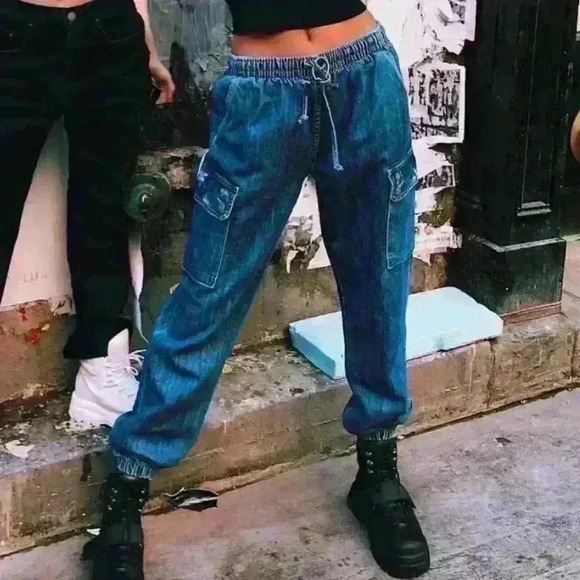 LF Carmar Denim Joggers - Picture 1 of 3